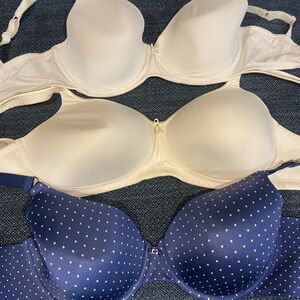 NWOT really nice quality bras.  Size 36DD.